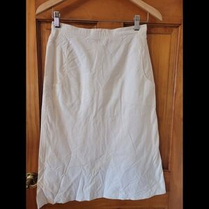 Trend Les Copains Cream A-Line Skirt